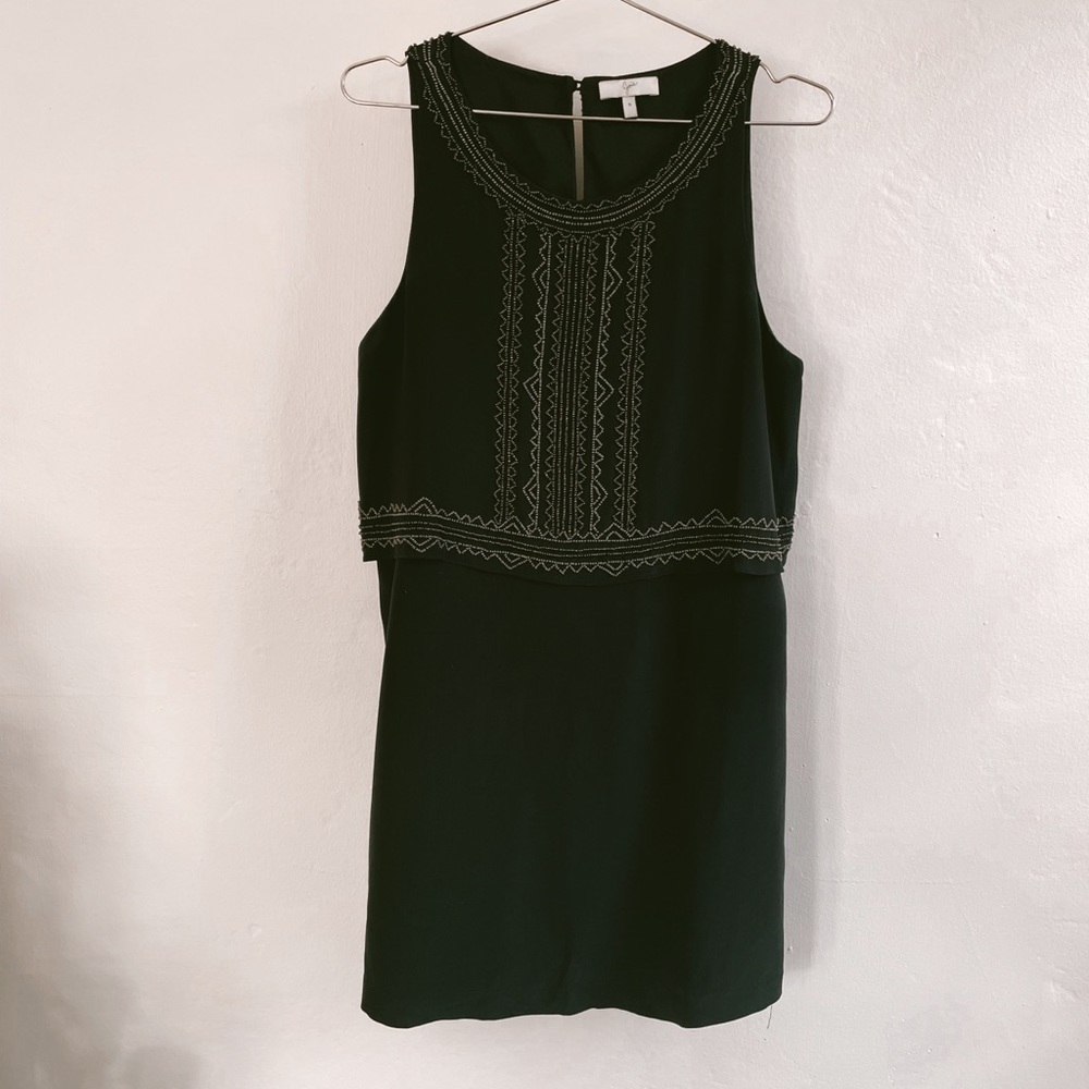 Joie Beaded Silk Dress